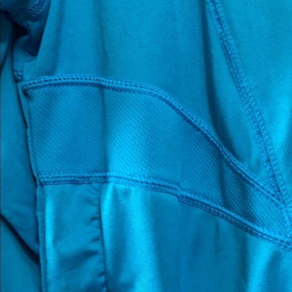 X Regna teal zippered athletic wear jacket top L - Picture 4 of 8